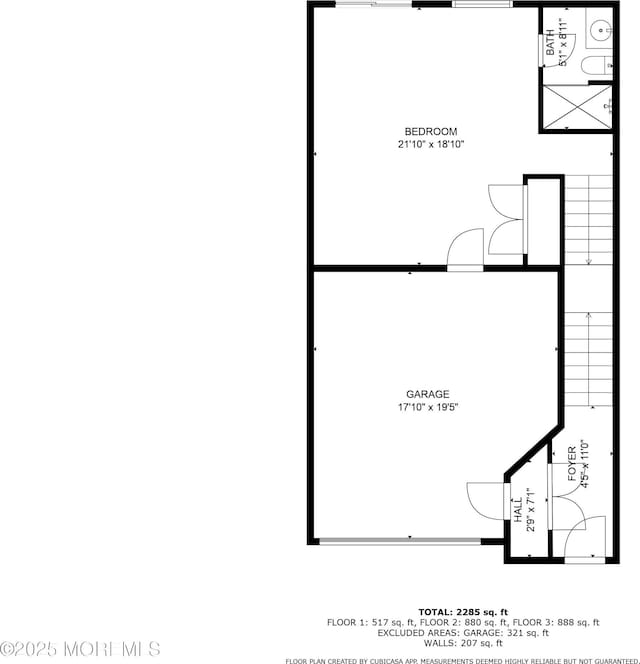14 White Oak Ln, Aberdeen, NJ 07747 - property floor plan