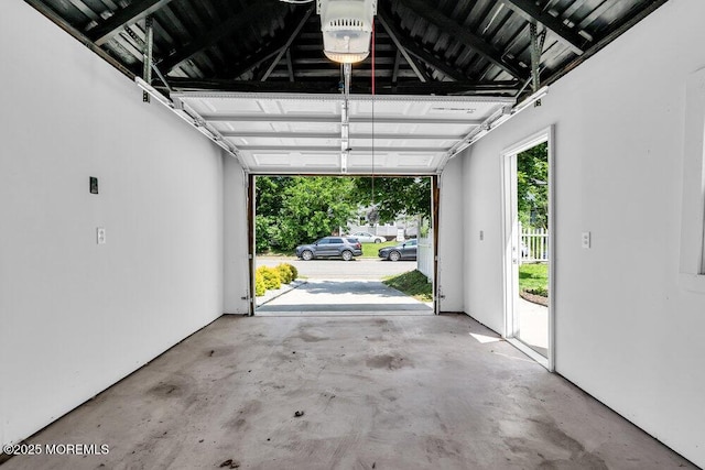 208 E Bergen Pl, Red Bank, NJ 07701 - garage with a garage door opener