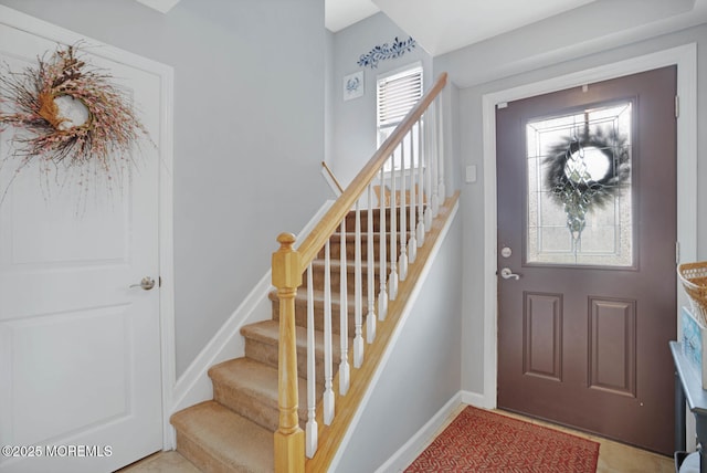 19 Corpus Cristi Bay Ct, Little Egg Harbor, NJ 08087 - foyer entrance featuring baseboards and stairway