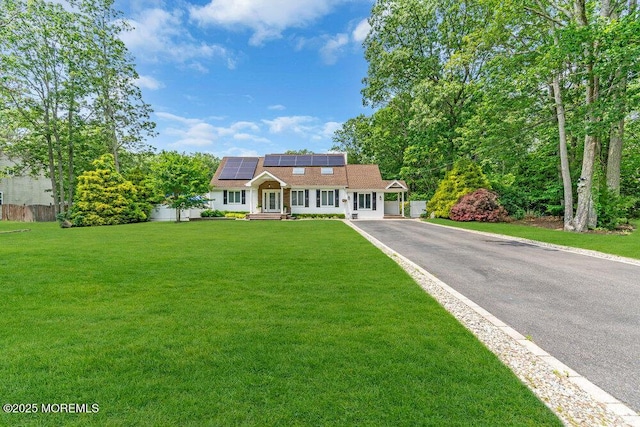 145 Docare Rd, Jackson, NJ 08527 - view of front of property with solar panels and asphalt driveway