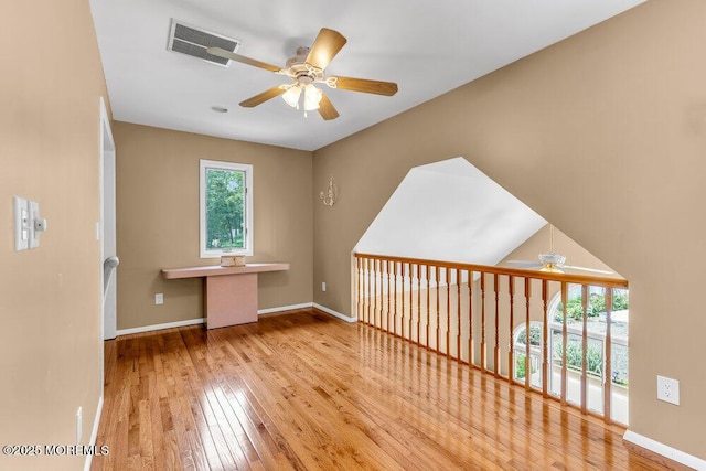 145 Docare Rd, Jackson, NJ 08527 - unfurnished room featuring a ceiling fan, wood-type flooring, and baseboards