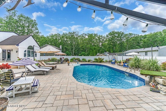145 Docare Rd, Jackson, NJ 08527 - view of pool with a patio area and a fenced backyard
