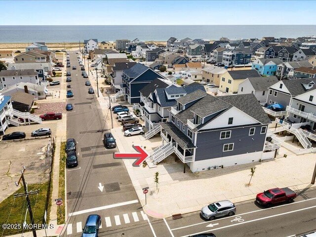 29 7th Ave Unit B, Seaside Heights, NJ 08751 - aerial perspective of suburban area featuring a nearby body of water