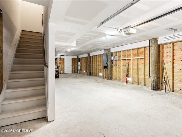 29 7th Ave Unit B, Seaside Heights, NJ 08751 - garage featuring a garage door opener