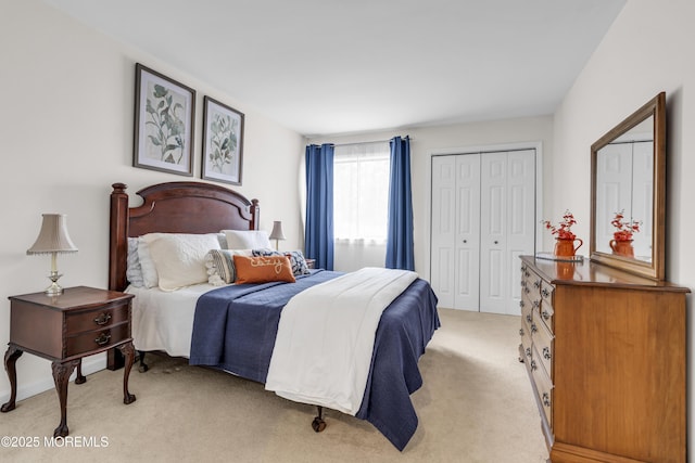 330 Shore Dr Unit 21, Highlands, NJ 07732 - bedroom featuring light colored carpet and a closet