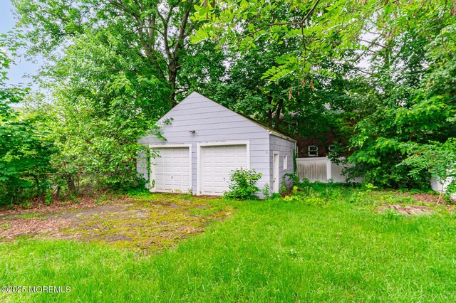 137 Seabreeze Way, Keansburg, NJ 07734 - view of detached garage