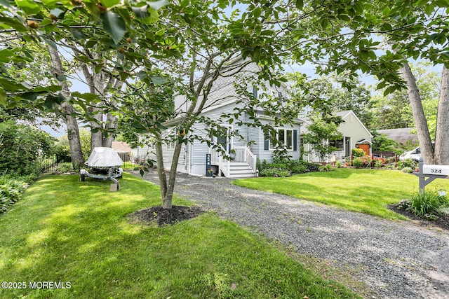 324 Boland Ave, Brick, NJ 08724 - view of front of property featuring a front yard