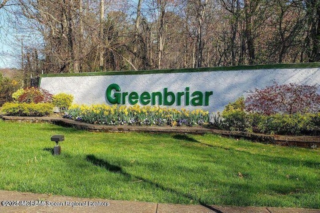 5 Lodge Ct, Brick, NJ 08724 - community / neighborhood sign with a lawn