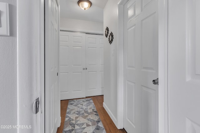 5 Lodge Ct, Brick, NJ 08724 - hallway featuring wood finished floors
