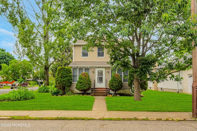 645 Campbell Ave, Long Branch, NJ 07740 - view of front of home with a front yard
