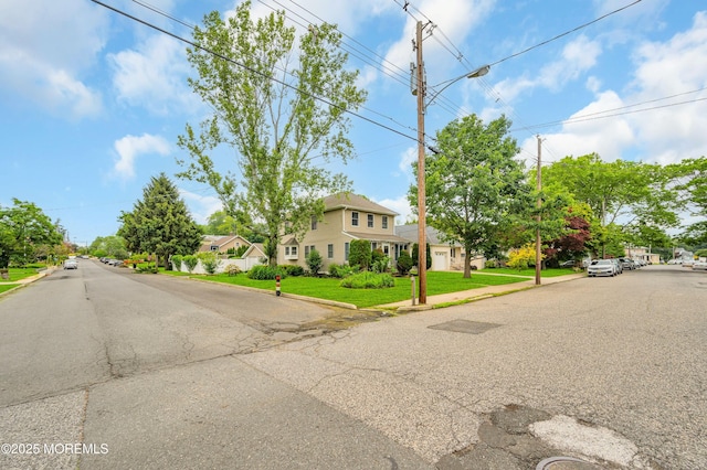 645 Campbell Ave, Long Branch, NJ 07740 - view of asphalt road with curbs and sidewalks