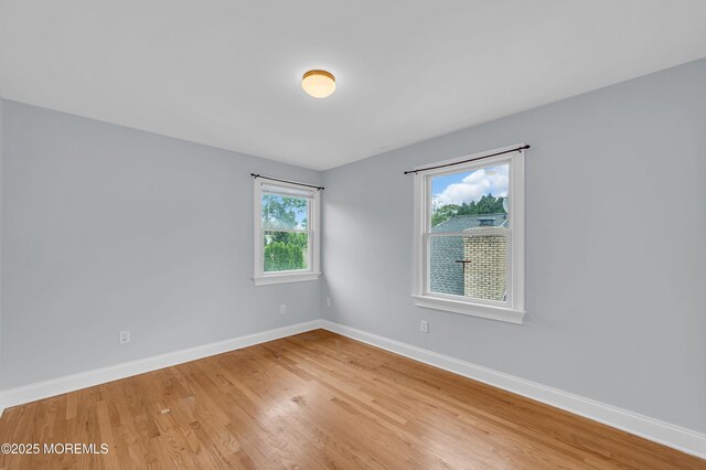 645 Campbell Ave, Long Branch, NJ 07740 - unfurnished room featuring light wood-style flooring and baseboards