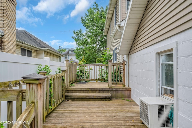 645 Campbell Ave, Long Branch, NJ 07740 - deck featuring cooling unit