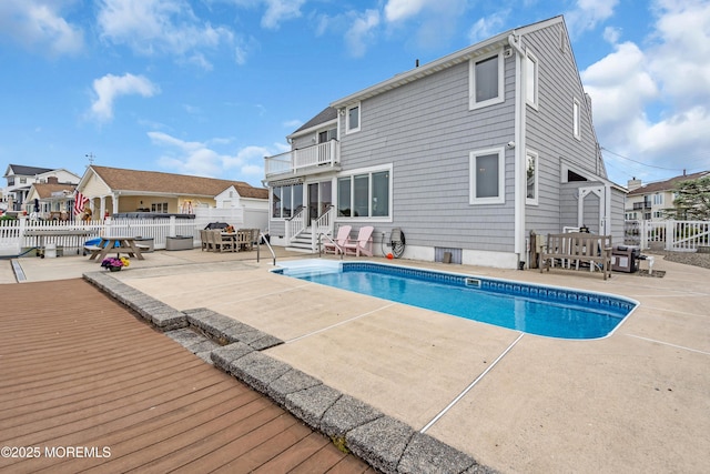 654 Fairview Ln, Forked River, NJ 08731 - view of pool featuring a patio