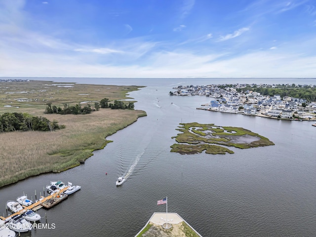 654 Fairview Ln, Forked River, NJ 08731 - aerial view of a nearby body of water