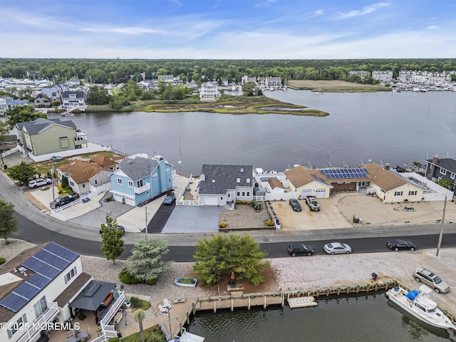 654 Fairview Ln, Forked River, NJ 08731 - aerial view of residential area with a nearby body of water