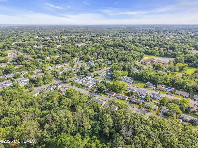 711 Hardean Rd, Brick, NJ 08724 - aerial overview of property's location featuring a heavily wooded area and nearby suburban area
