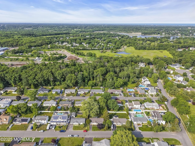 711 Hardean Rd, Brick, NJ 08724 - aerial view of property and surrounding area with a large body of water and nearby suburban area