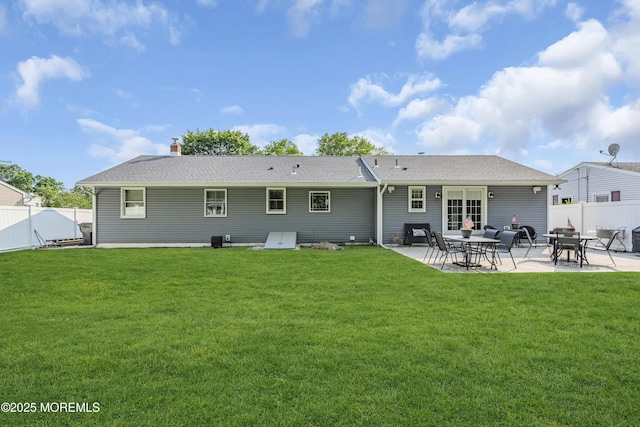 711 Hardean Rd, Brick, NJ 08724 - back of house featuring a patio and a shingled roof