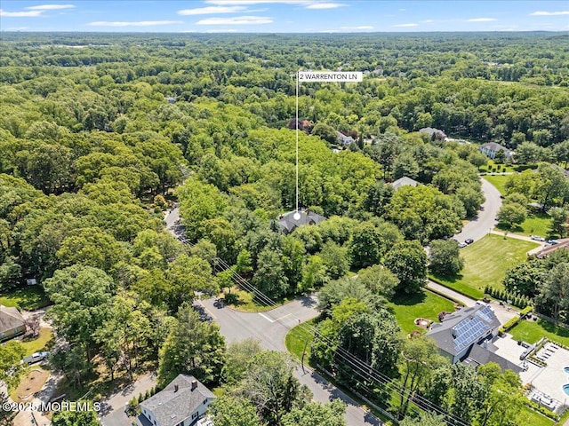 2 Warrenton Ln, Colts Neck, NJ 07722 - drone / aerial view of a forest
