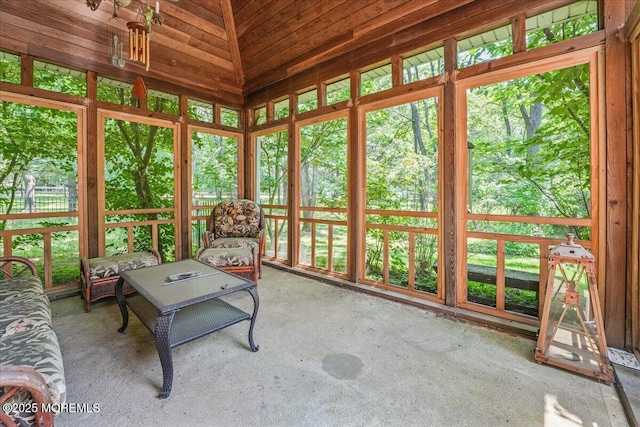 2 Warrenton Ln, Colts Neck, NJ 07722 - sunroom / solarium featuring vaulted ceiling and plenty of natural light