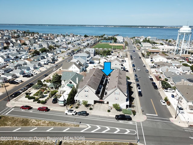 1301 SW Central Ave Unit B8, Seaside Park, NJ 08752 - aerial view of residential area featuring a nearby body of water