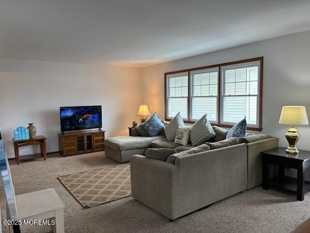 1301 SW Central Ave Unit B8, Seaside Park, NJ 08752 - living area with light colored carpet