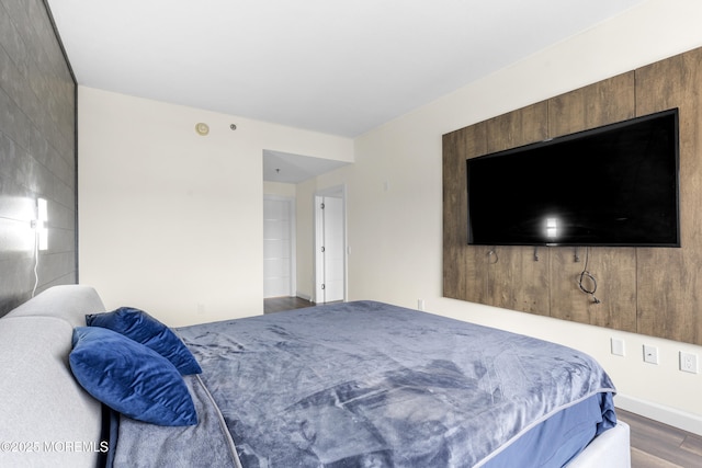 1 Carriage City Plz Unit 711, Rahway, NJ 07065 - bedroom with wood finished floors and baseboards