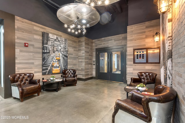 1 Carriage City Plz Unit 711, Rahway, NJ 07065 - building lobby with wood walls
