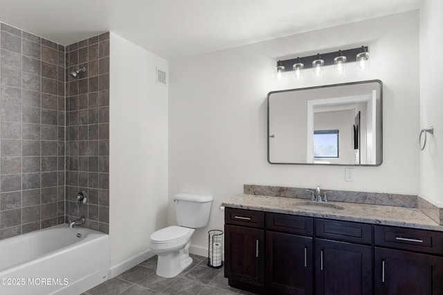 1 Carriage City Plz Unit 711, Rahway, NJ 07065 - full bath with vanity, tile patterned flooring, and bathtub / shower combination