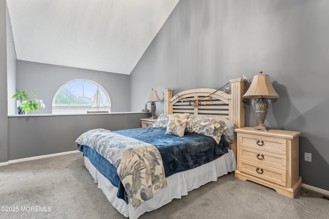 70 Madison Ct, Tinton Falls, NJ 07712 - carpeted bedroom featuring baseboards and vaulted ceiling