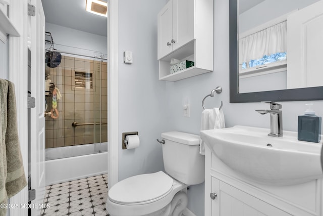 29 Bowie Dr, Whiting, NJ 08759 - bathroom featuring vanity, tile patterned floors, and washtub / shower combination