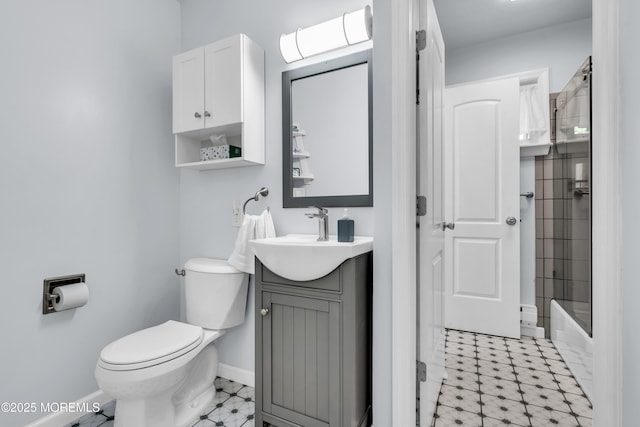 29 Bowie Dr, Whiting, NJ 08759 - bathroom featuring vanity, shower / bathtub combination, and tile patterned floors