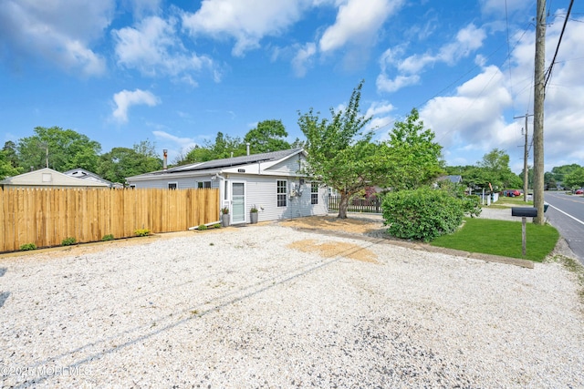 882 Radio Rd, Little Egg Harbor, NJ 08087 - view of front of house with solar panels