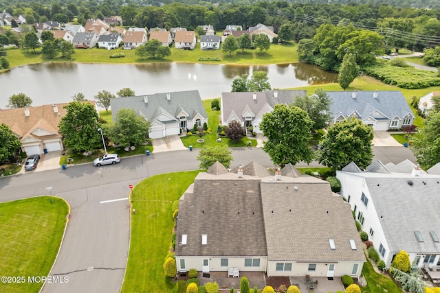 24 Birmingham Ln, Monroe, NJ 08831 - aerial view of residential area featuring a large body of water