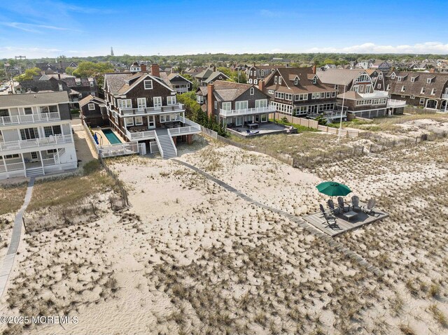 425 E Ave, Bay Head, NJ 08742 - aerial perspective of suburban area