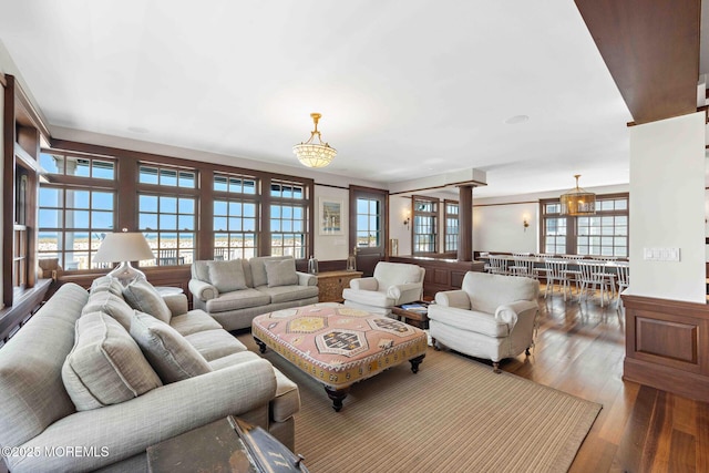 425 E Ave, Bay Head, NJ 08742 - living area featuring wood-type flooring