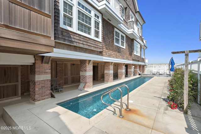 425 E Ave, Bay Head, NJ 08742 - view of swimming pool with a patio area