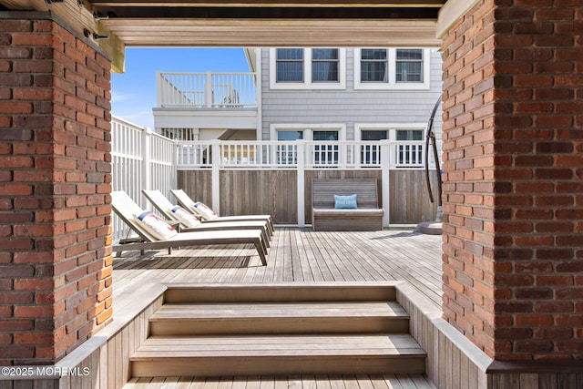 425 E Ave, Bay Head, NJ 08742 - view of deck
