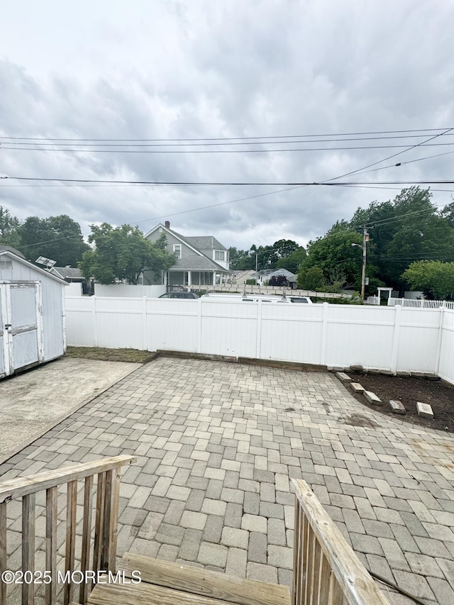 170 Park Ave, Keansburg, NJ 07734 - fenced backyard featuring a patio area