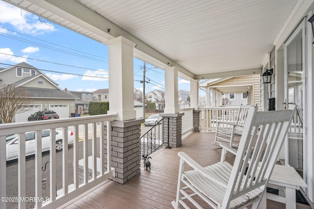 321 Mckinley Pl, Avon-By-The-Sea, NJ 07717 - deck featuring a residential view