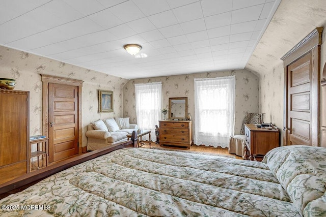 116 Curtis Ave, Manasquan, NJ 08736 - bedroom featuring wallpapered walls and wood finished floors