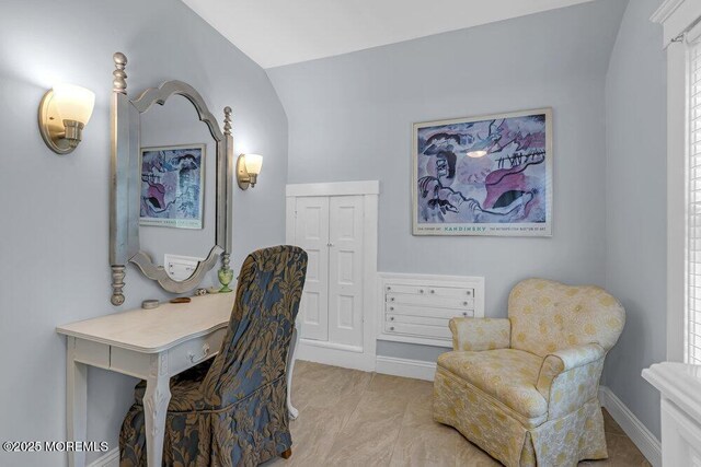 116 Curtis Ave, Manasquan, NJ 08736 - office featuring vaulted ceiling and baseboards