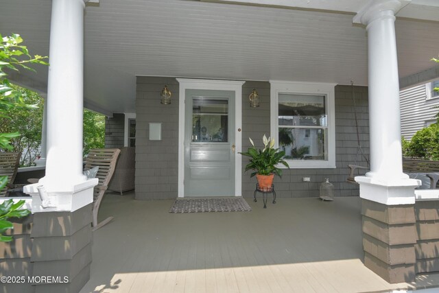 51 Clay St, Fair Haven, NJ 07704 - property entrance with covered porch