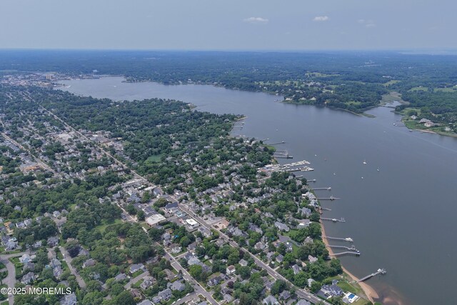 51 Clay St, Fair Haven, NJ 07704 - drone / aerial view of a nearby body of water