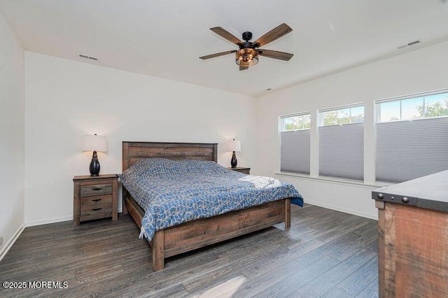 11 Starry Ln, Barnegat, NJ 08005 - bedroom with wood finished floors and a ceiling fan