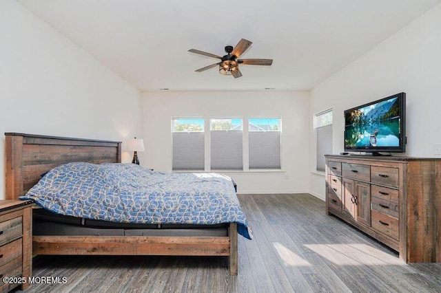 11 Starry Ln, Barnegat, NJ 08005 - bedroom featuring wood finished floors and ceiling fan
