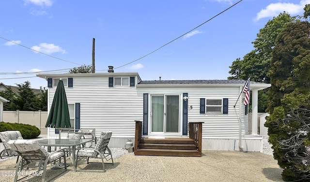 709 Union Ave Unit 5, Brielle, NJ 08730 - back of property featuring a patio area