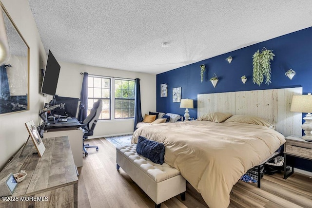 305 Daisy Ct, Jackson, NJ 08527 - bedroom featuring wood finished floors and a textured ceiling