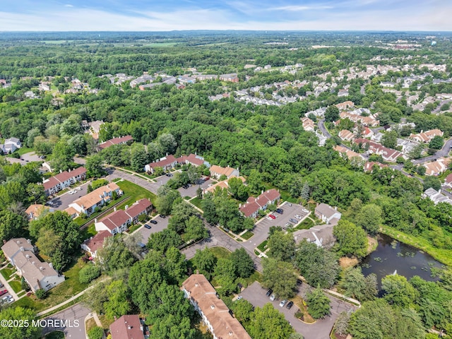 6 Claridge Ct # 5, Freehold, NJ 07728 - aerial view of property and surrounding area featuring a large body of water and nearby suburban area